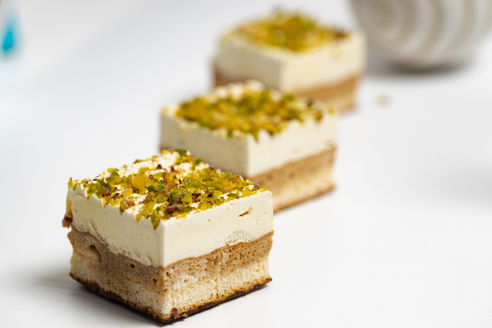 TIRAMISU PISTACHIO SAFFRON, 47x47 SQUARE, Frozen, Box 48/1