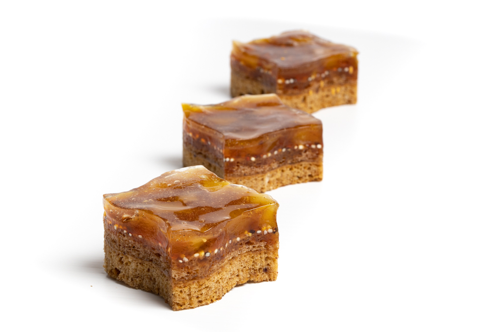 APPLE TOFFEE VEGAN, Half slab, Precut