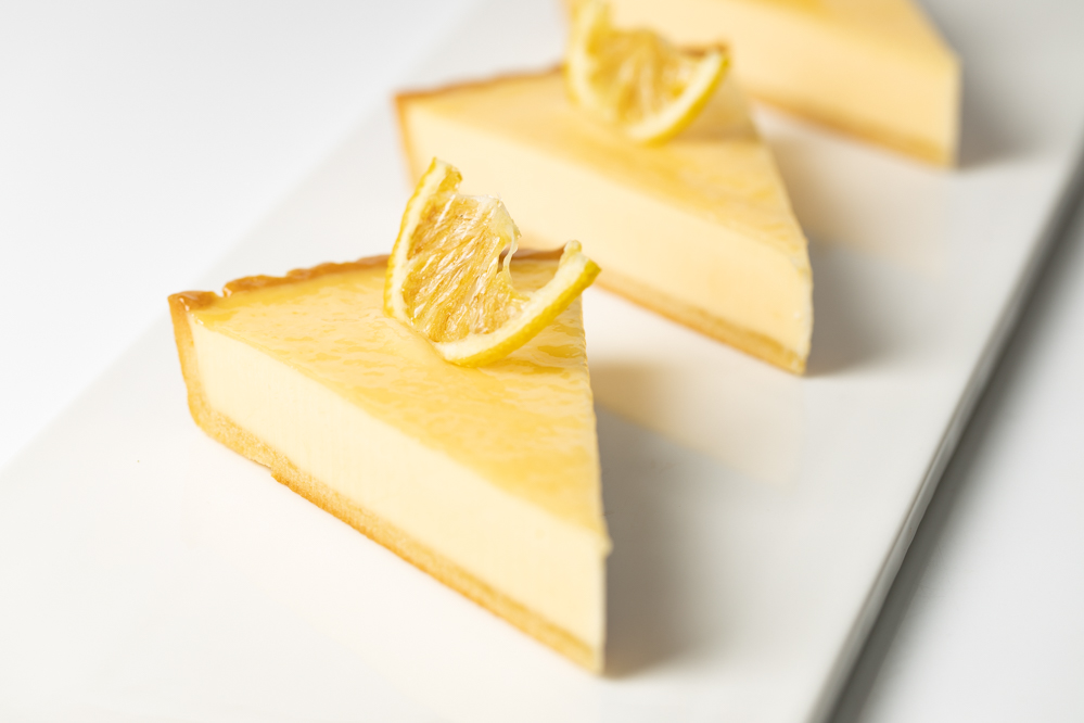 LEMON TART, WEDGE, Pcs