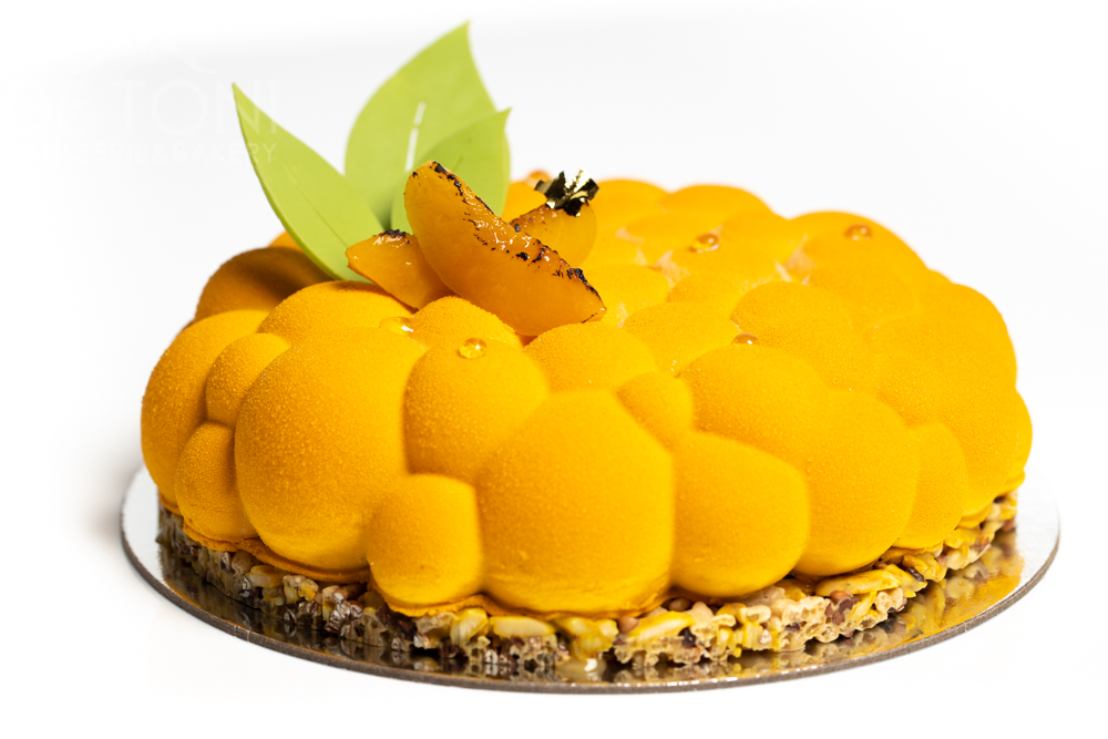 CAKE TONKA PEACH VEGAN 20cm