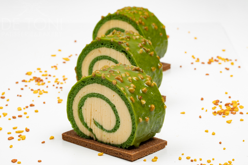 MATCHA LYCHEE SWISS ROLL, Box of 6