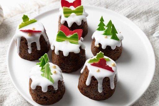 [IND-STICKY-XMAS] CHRISTMAS STICKY DATE PUDDING, Box of 6