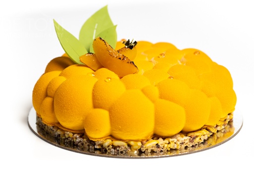 [CAKE-VEG-TONKA] CAKE TONKA PEACH VEGAN 20cm