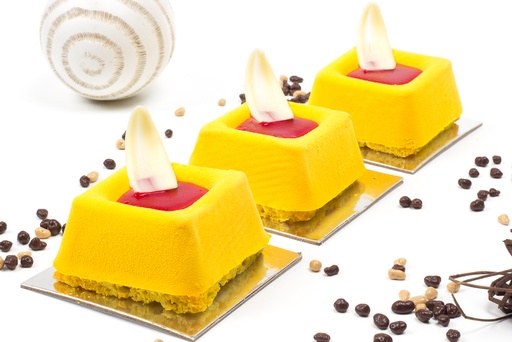 [IND-SAV-MNG] IND MANGO &COCONUT SAVARIN, Box of 6